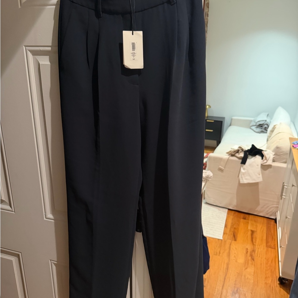 Women’s navy tall Pants - Classic Tailored Trousers
